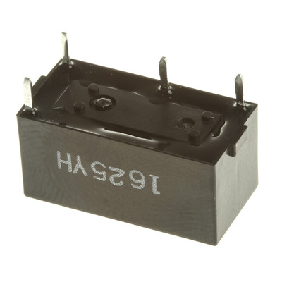 Omron PCB Mount Power Relay, 5V dc Coil, 5A Switching Current, SPST