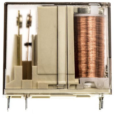TE Connectivity PCB Mount Non-Latching Relay, 12V dc Coil, 16A Switching Current, SPST