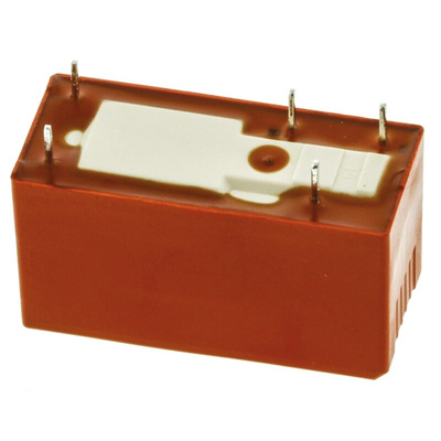 TE Connectivity PCB Mount Power Relay, 24V dc Coil, 12A Switching Current, SPDT