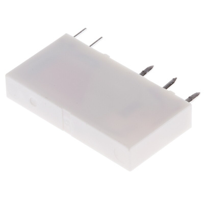 TE Connectivity PCB Mount Power Relay, 12V dc Coil, 6A Switching Current, SPDT