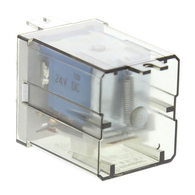 Finder Flange Mount Power Relay, 24V dc Coil, 30A Switching Current, SPST