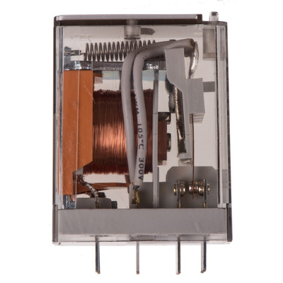 Finder PCB Mount Power Relay, 24V ac Coil, 7A Switching Current, 4PDT