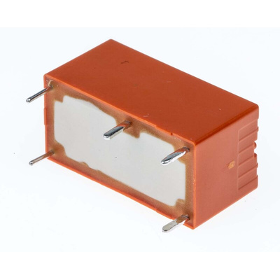 TE Connectivity PCB Mount Power Relay, 24V dc Coil, 5A Switching Current, SPDT