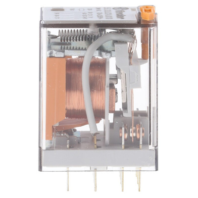 Finder Plug In Power Relay, 24V ac Coil, 10A Switching Current, 3PDT