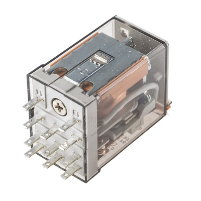 Finder Plug In Power Relay, 230V ac Coil, 10A Switching Current, 3PDT