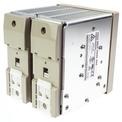 Omron S8VS Switch Mode DIN Rail Panel Mount Power Supply 85 → 264V ac Input Voltage, 24V dc Output Voltage, 10A