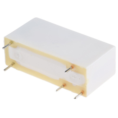 Finder PCB Mount Power Relay, 12V dc Coil, 10A Switching Current, SPDT