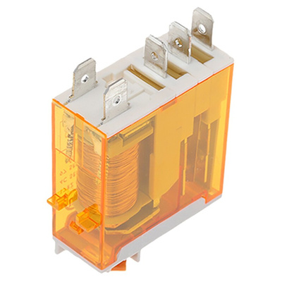 Finder Plug In Power Relay, 12V ac Coil, 25A Switching Current, SPDT