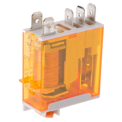Finder Plug In Power Relay, 24V ac Coil, 16A Switching Current, SPDT
