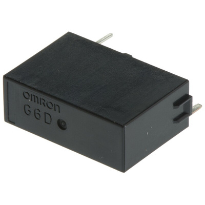 Omron PCB Mount Power Relay, 12V dc Coil, 5A Switching Current, SPST