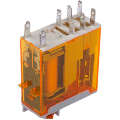 Finder Plug In Power Relay, 230V ac Coil, 8A Switching Current, DPDT