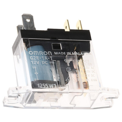 Omron Panel Mount Power Relay, 12V dc Coil, 10A Switching Current, SPST