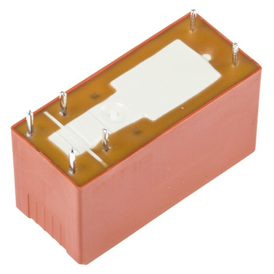 TE Connectivity PCB Mount Power Relay, 12V dc Coil, 16A Switching Current, SPST
