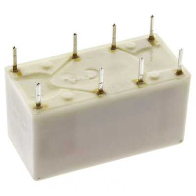 TE Connectivity PCB Mount Power Relay, 5V dc Coil, 3A Switching Current, DPDT