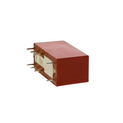 TE Connectivity PCB Mount Power Relay, 230V ac Coil, 10A Switching Current, DPDT