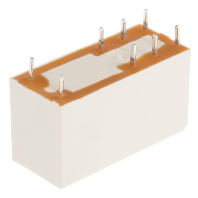 Schneider Electric PCB Mount Power Relay, 24V dc Coil, 8A Switching Current, DPDT