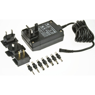 Friwo, 30W Plug In Power Supply 5V dc, 4A, Level V Efficiency, 1 Output Switched Mode Power Supply, Australia, European