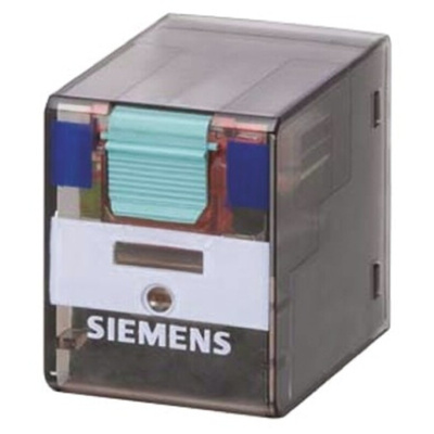 Siemens Plug In Power Relay, 115V ac Coil, 6A Switching Current, 4PDT