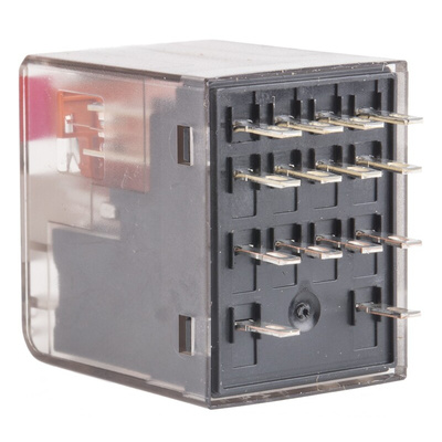 Siemens Plug In Power Relay, 230V ac Coil, 6A Switching Current, 4PDT