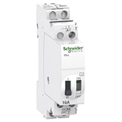Schneider Electric DIN Rail Power Relay, 230 → 240V ac Coil, 16A Switching Current, SPST