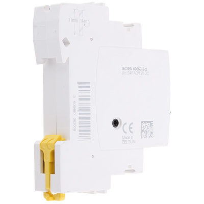 Schneider Electric DIN Rail Power Relay, 12 V dc, 24V ac Coil, 16A Switching Current, SPDT