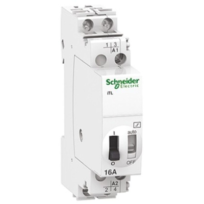 Schneider Electric DIN Rail Power Relay, 110 V dc, 230 → 240V ac Coil, 32A Switching Current