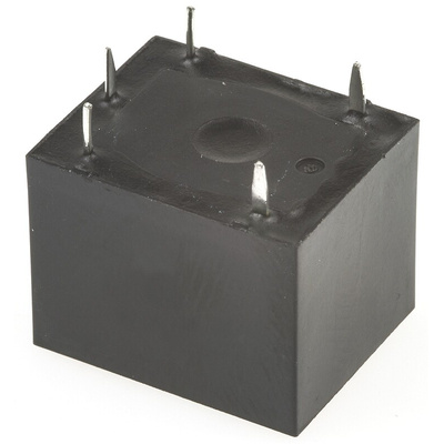 TE Connectivity PCB Mount Power Relay, 12V dc Coil, 10A Switching Current, SPDT
