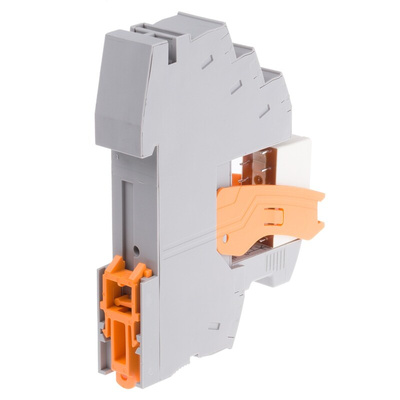 Phoenix Contact DIN Rail Power Relay, 24V ac Coil, 12A Switching Current, DPDT