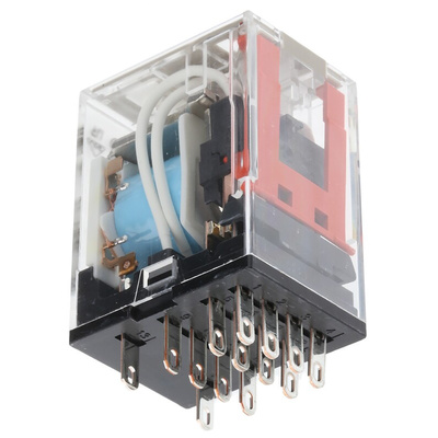 Omron Plug In Power Relay, 48V dc Coil, 5A Switching Current, 4PDT