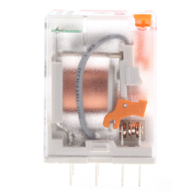 Relpol Plug In Power Relay, 230V ac Coil, 12A Switching Current, DPDT