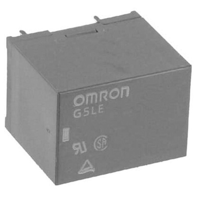 Omron PCB Mount Power Relay, 9V dc Coil, 8A Switching Current, SPST-NO