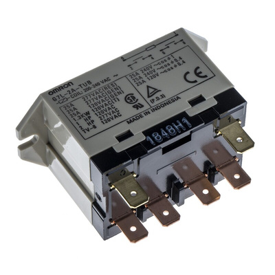 Omron Plug In Power Relay, DPST