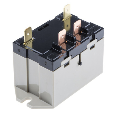 Omron Flange Mount Power Relay, 24V dc Coil, 30A Switching Current, SPST