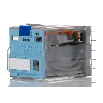 Turck Plug In Power Relay, 24V dc Coil, 6A Switching Current, 4PDT