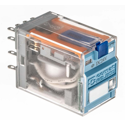 Turck Plug In Power Relay, 24V dc Coil, 5A Switching Current, 4PDT