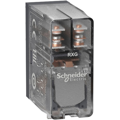 Schneider Electric Plug In Power Relay, 24V ac Coil, 5A Switching Current, DPDT