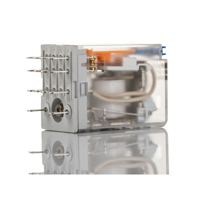 Weidmuller Panel Mount Power Relay, 24V dc Coil, 10mA Switching Current, 4PDT