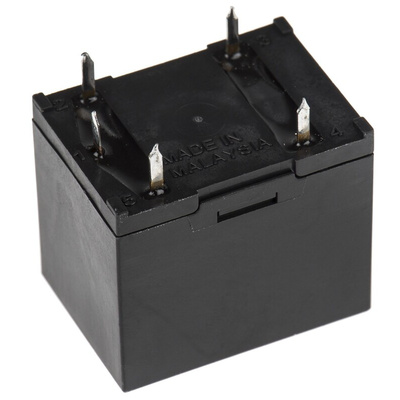 Omron PCB Mount Power Relay, 5V dc Coil, 10A Switching Current, SPDT