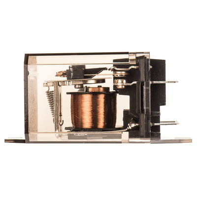 TE Connectivity Panel Mount Power Relay, 230V ac Coil, 30A Switching Current, SPST