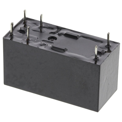 Omron PCB Mount Power Relay, 12V dc Coil, 16A Switching Current, SPST