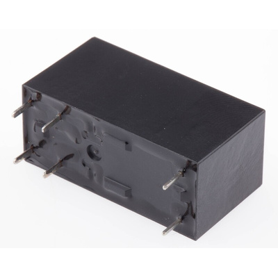 Omron PCB Mount Power Relay, 5V dc Coil, 16A Switching Current, SPST