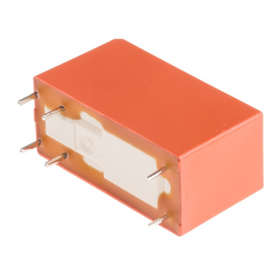 TE Connectivity PCB Mount Power Relay, 24V dc Coil, 16A Switching Current, SPST
