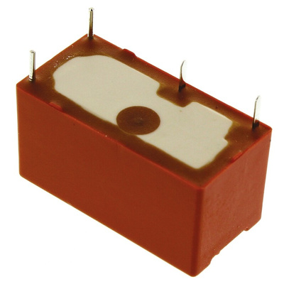 TE Connectivity PCB Mount Power Relay, 24V dc Coil, 6A Switching Current, SPST