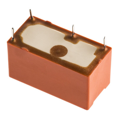 TE Connectivity PCB Mount Power Relay, 24V dc Coil, 6A Switching Current, SPST