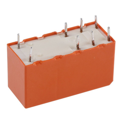 TE Connectivity PCB Mount Power Relay, 24V dc Coil, 16A Switching Current, SPDT