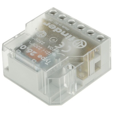 Finder Panel Mount Power Relay, 230V ac Coil, 10A Switching Current, DPST-2NO