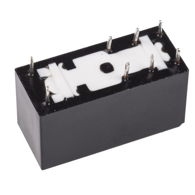 Omron PCB Mount Power Relay, 5V dc Coil, 8A Switching Current, DPDT