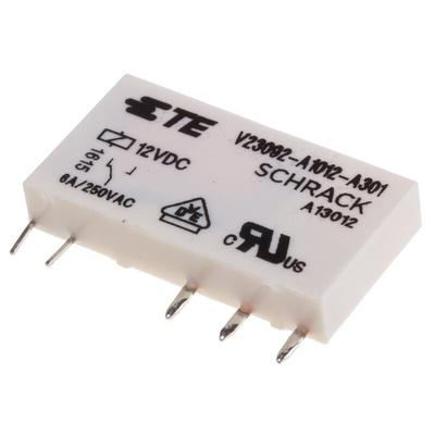 Wieland DIN Rail Power Relay, 12V dc Coil, 6A Switching Current, SPDT