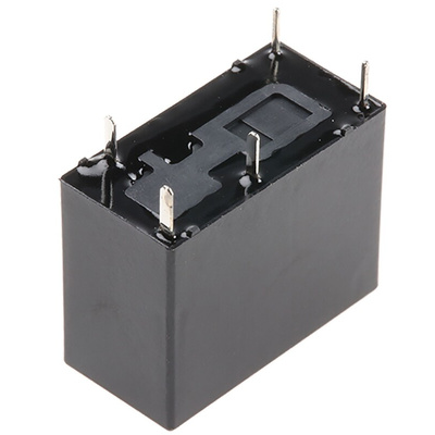 Omron PCB Mount Power Relay, 12V dc Coil, 10A Switching Current, SPDT