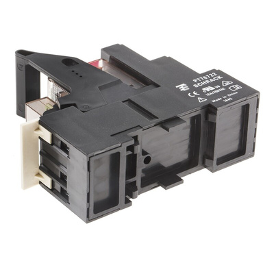 TE Connectivity DIN Rail Power Relay, 230V ac Coil, 12A Switching Current, DPDT